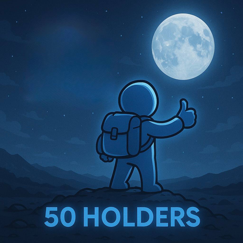 MYONE has reached 50 holders!